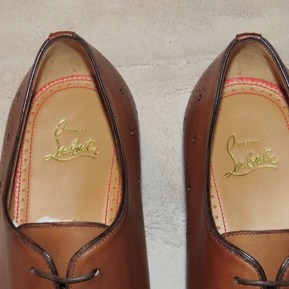 Christian Louboutin Corteobello Havane Medallion Red Bottom Oxford US 9 NWB main image 11